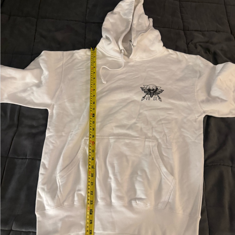 SCW Classic White Hoodie - Picture 5 of 7